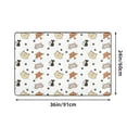 thumbnail image 5 of Cute Kitten Print Rugs Doormat, Non-Slip Absorbent Door Mat Front Back Doormat Entryway Rugs 36"x24", 5 of 8