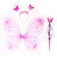 thumbnail image 1 of Injueey 3 unids/set de accesorios de ala para mujer diadema de moda personalizada varita portátil rosa, 1 of 6