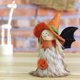 thumbnail image 3 of 4pcs Halloween Plush Toys Set Cute 3D Pumpkin Witch Angel for Doll for Kids Gift Farmhouse Kitchen Ornament Halloween Decorations, 3 of 4