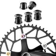 thumbnail image 1 of 4 Uds pernos de plato de bicicleta pernos de plato de arandela de aleación de titanio doble individual 10 mm negro Sharpla Pernos de plato de bicicleta, 1 of 7