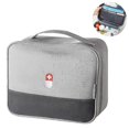 thumbnail image 1 of Zippered Aid Bag Medicat Izer With Ox Cloth,grey, 1 of 5