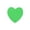 Green, variant on SLYNSHome Heart Sticky Notes,3 inch 50 Note Sticky Notes Blue Bright Color Strong Adhesive Post,Easy Removal