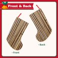 thumbnail image 2 of Bingfone Bamboo Raft Print Personalized Christmas Stocking - Snowman Design Large 18 inch,Family Holiday Season Decor, 2 of 8