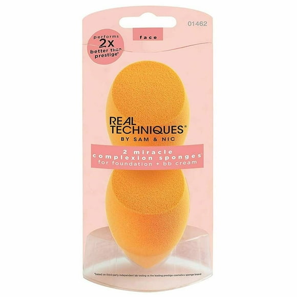 Esponjas para maquillaje Real Techniques miracle complexion 2 pzas