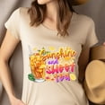 thumbnail image 4 of Sunshine and Sweet Tea Shirt – Southern Summer Drink Graphic Tee, White, Size M, 4 of 6