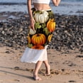 thumbnail image 6 of Thanksgiving Stylish Chiffon Beach Dress with Polyester Straps - Summer Dress for Women, 6 of 6