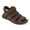 Dark Tan, variant on Mens Banbury Outdoor Sport Fisherman Sandal