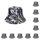 thumbnail image 1 of Minnieouse Gorra de pescador con protector solar con sombrero de pescador cómodo y transpirable Sombrero de cubo de verano patrón disruptivo 5 patrón disruptivo5 58cm 10Conjunto, 1 of 6