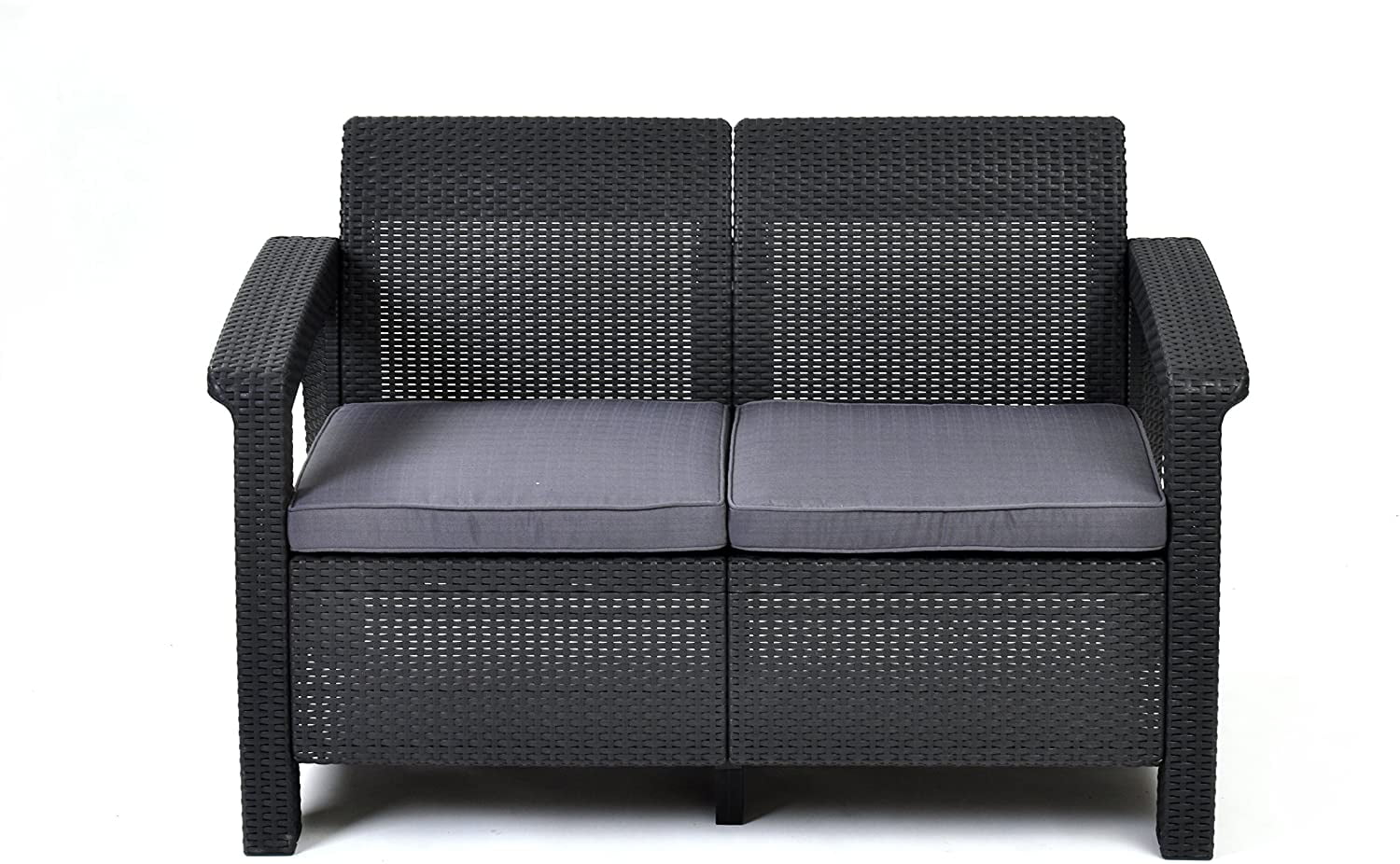 Keter With Cushions Resin Wicker, Resin Wicker Patio Furniture No Cushions