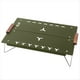 thumbnail image 3 of Mesa Plegable Individual para Exteriores, Mini Mesas de Picnic, Escritorio PortáTil de AleacióN de Aluminio para Acampar, Senderismo, 30 X 20,5 Cm, Verde, 3 of 5