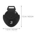 thumbnail image 2 of unbranded 12Ud Etiqueta Para De Palo Golf Negro ABS Para Organización Rápida Y Protección, 2 of 8