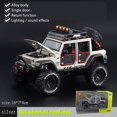 thumbnail image 1 of 1:24 Alloy Big Wheel Off-road Vehicle Model Back Shock With Sound And Light Door Openable Children's Toy Car, 1 of 5