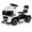 White, variant on Gymax 6V Kids Electric Ride-on Truck Battery Powered Ride-on Toy w/ LED Lights Rose Red