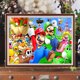 thumbnail image 1 of Cuadros Decorativos Kit de pintura por números DIY Mario Hand Oil Art Picture Craft Decoración de la pared del hogar Wdftyju embutido en tela, 1 of 1