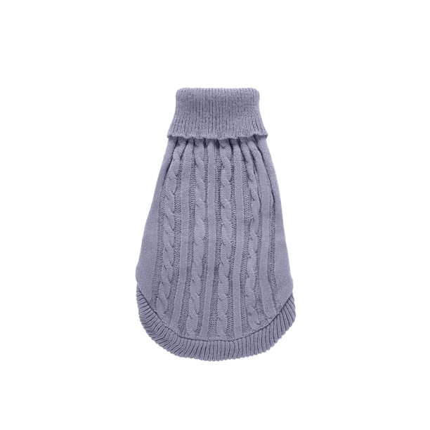 Methold Camisa para cachorros, suéteres para mascotas de varios tamaños, suministros suaves para mascotas, ropa transpirable para cachorros, suéter Ropa para mascotas Gris 3XL Methold PT003802-63B