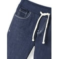 thumbnail image 3 of Chopper Club Boys Slim Fit Stretch Denim Jeans, Premium 3x1 Cotton Fabric with Rib Waistband & Drawstrings, Sizes 5-18, 3 of 5