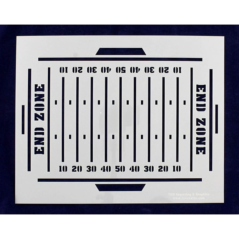 Football Field Template Printable