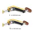 thumbnail image 3 of Beisidaer 2Pcs Metal Spinning-Fishing Reel Handle Folding Rocking-Arm For 1000-6000 Reel, 3 of 4