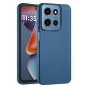 Motorola Moto G 2025 Phone Case, Slim Durable Shock Resistant 100% Fit for Moto G 2025 Phone Case Blue
