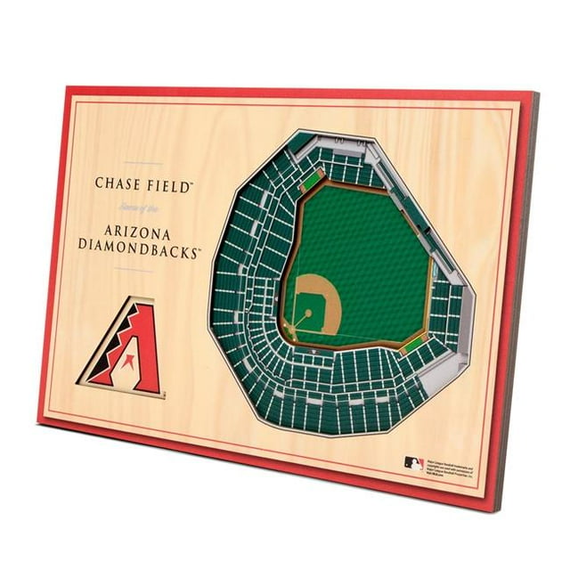 YouTheFan 8490921 MLB Arizona Diamondbacks 3D StadiumViews Affichage de Bureau - Champ de Chasse