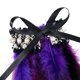 thumbnail image 3 of Lucakuins - Muñequeras de plumas, pulseras de plumas, pulsera para mujer, disfraz de Halloween, cosplay Lucakuins  moda, 3 of 8