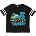 thumbnail image 3 of Inktastic 5th Birthday Monster Truck Boys Toddler T-Shirt, 3 of 5