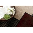 thumbnail image 2 of Rug Branch Modern Abstract Checkered Brown Red Indoor Doormat Rug - 2x4, 2 of 5