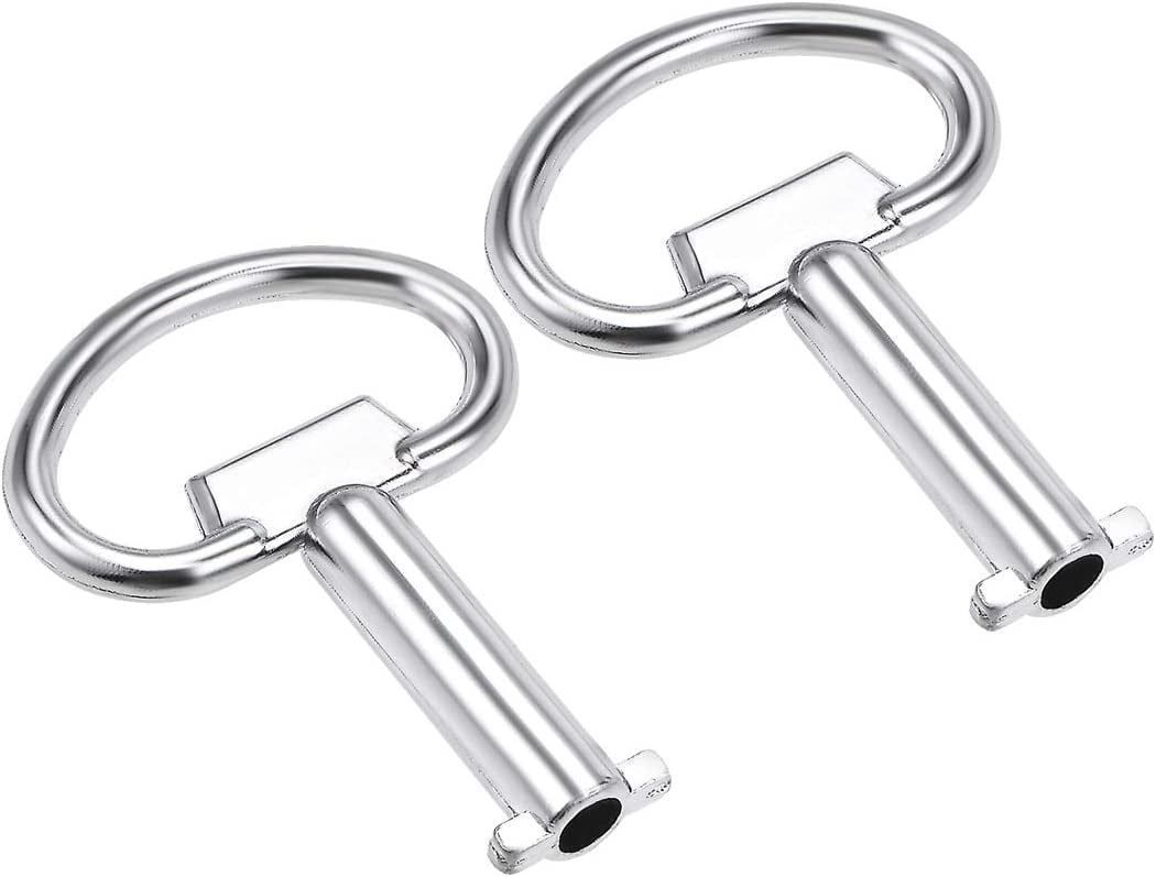 Electrical Key 5.5mm Hole Zinc Alloy Water Meter Box Safety Key