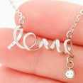 thumbnail image 4 of PodrГ­a Amarte MГЎs Scripted Love Pendant Necklace Message Card, 4 of 7