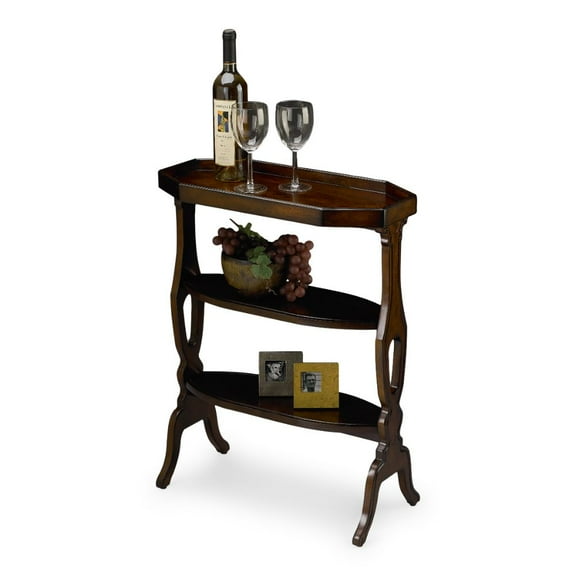 Butler Specialty Octagonal Accent Table - Cherry Brown