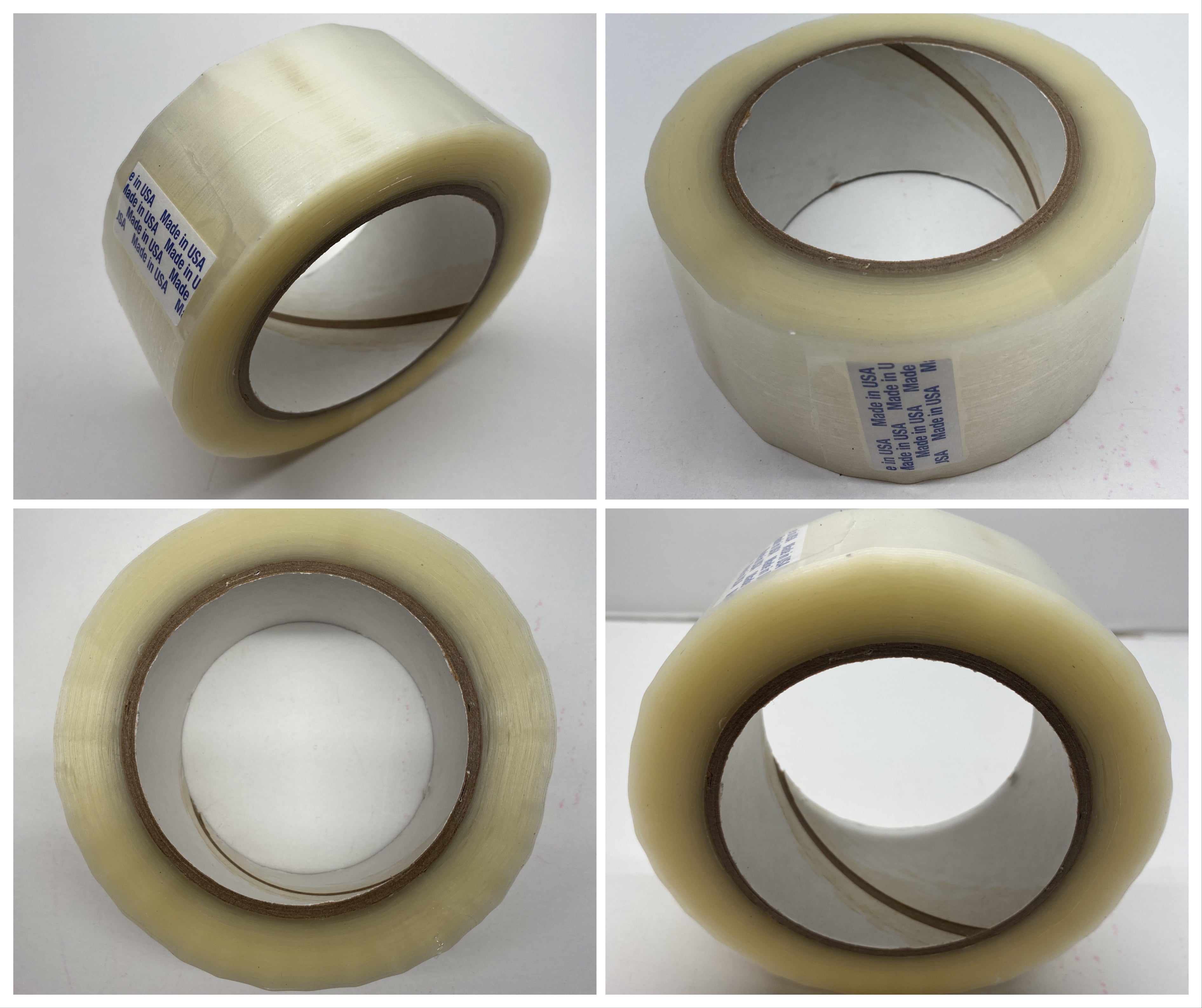 Universal General-Purpose Box Sealing Tape – 6 Pack, Clear, 2" X 110 Yards, 3" Core, For Shipping & Packaging