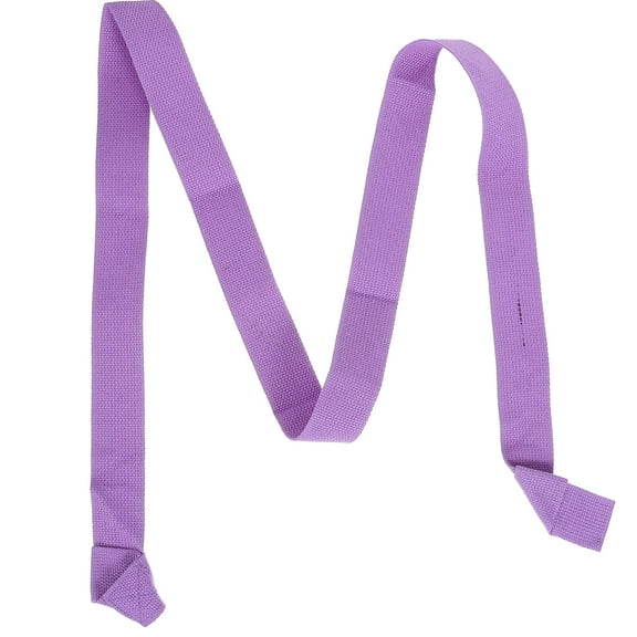 Raindrops Yoga Mat Carrying Strap Purple 1Pack 55x1.6in