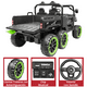 thumbnail image 4 of Montable Eléctrico para Niños Tractor 6x6 Caja de Vuelco Atomática Luz y Sonido Bluetooth 12v - Negro, 4 of 8