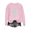 thumbnail image 7 of Wiyuqeen Spooky Season Womens Sweatshirts Halloween Fall Sweat Shirts Long Sleeve Crew Neck Thin Fleece Graphic Pullover Holiday Party Outfits S-XXL, 7 of 7
