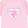 thumbnail image 4 of Inktastic Grandma's Sweetie Pie with Pink Hearts Boys or Girls Long Sleeve Baby Bodysuit, 4 of 5