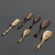 thumbnail image 5 of Cuchara de té de bambú tallada, hecha a mano, natural, accesorio para la ceremonia del té, 5 of 7
