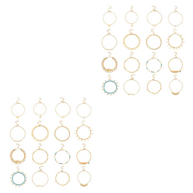 Tobilleras Cadenas Qarigey para Niñas Aleación Tipo CBP220253