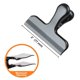 thumbnail image 4 of Paquete de 10 clips de acero inoxidable JINMJMXG para bolsas de papas fritas negro 7,7 x 6,1 x 3,5 cm, 4 of 5