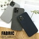 thumbnail image 2 of Funda trasera suave de telas de lujo para iPhone 13 12 11 Pro max funda de tela de algodón para iPhone X XR XS Max 8 7 6 6S Plus Coque Tan Jianjun unisex, 2 of 2