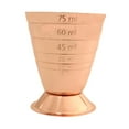 thumbnail image 3 of Vaso medidor de acero inoxidable, medidor de 2,5 oz, herramienta de barra para cócteles. naranja, 3 of 9