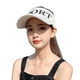 thumbnail image 2 of Yaju Fashion Sports Caps, Sun Caps, Men's Caps, Women's Caps For Anyone (1 Piece) White, 2 of 3