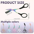 thumbnail image 6 of Eyebrow Trimmer Scissor for Women Men, 2026 New 2 in 1 Professional Eyebrow Scissors with Comb, Eyebrow Cutter Hair Removal Eyebrow Scissors Makeup Tool (Blue), 6 of 8