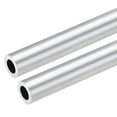 thumbnail image 5 of Uxcell Aluminum Round Tube Seamless Straight Tubing 23mm OD 14mm Inner Dia 300mm Length 6063 2 Pack, 5 of 5