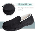 NHU Men's Slippers Mens Moccasin Slippers Indoor Outdoor House Slippers