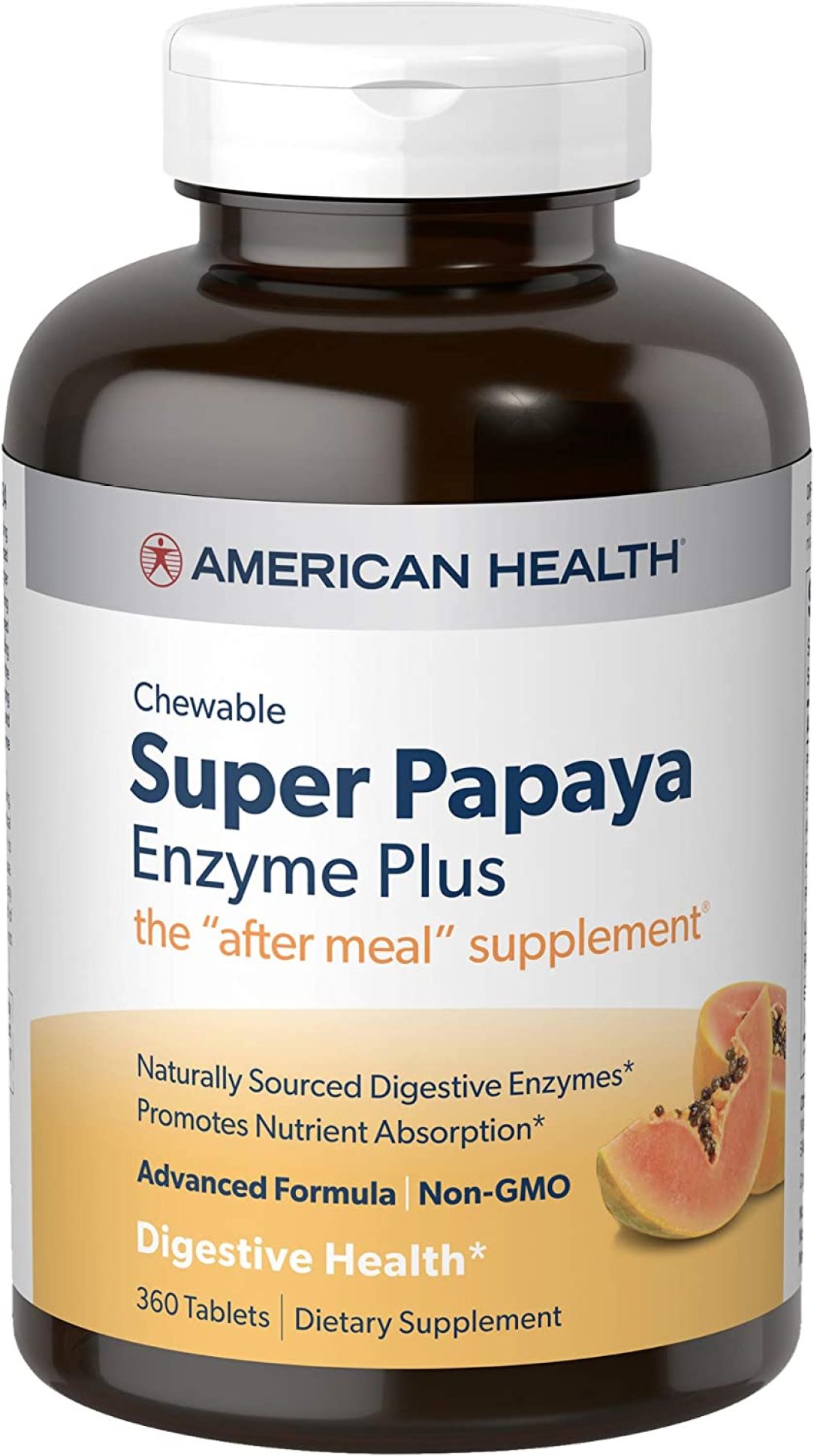 Codllyne Super Papaya Plus Digestive Enzyme Chewable Tablets, Natural