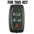 thumbnail image 2 of Silicone Key Case Cover For Land Rover Discovery 4 Range Rover Sport Remote Fob, 2 of 10