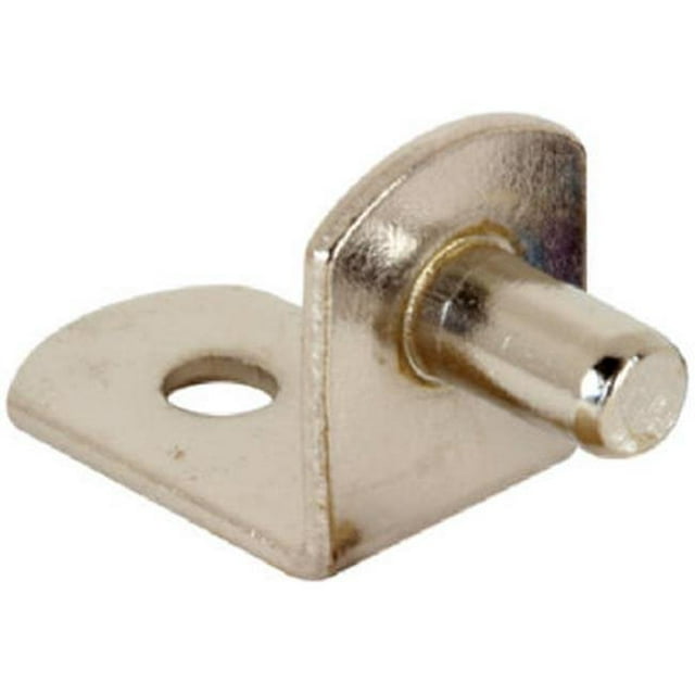 Prime Line 241965 5 mm. Nickel Plated Shelf Support Peg- Pack - 8