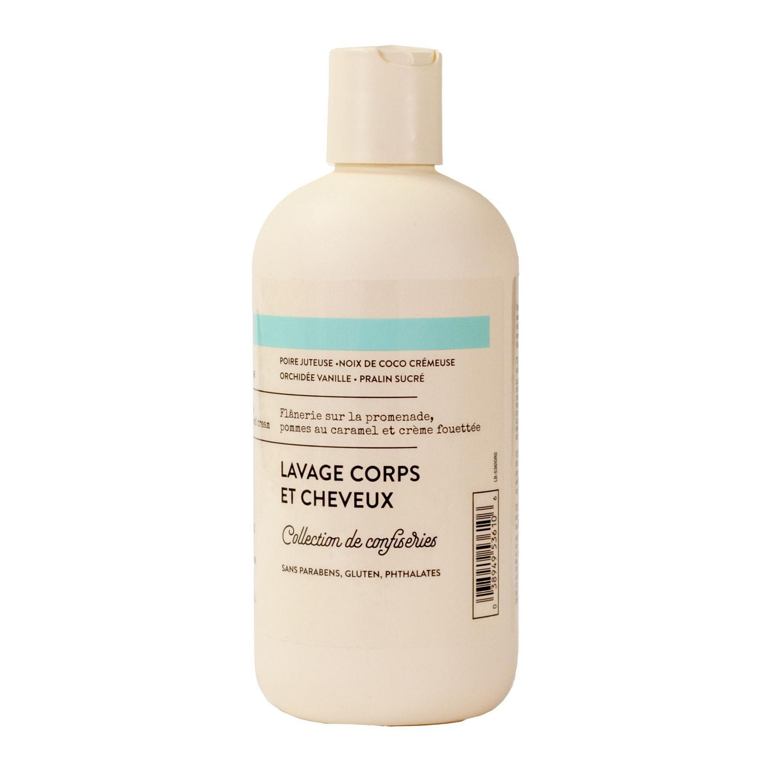 Anecdote lavage corps et cheveux, Caramel Cloud, 16.9 FL OZ/500 mL ANECDOTE CARAMEL CLOUD LAVAGE CORPS