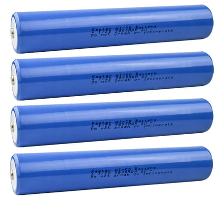 

Kastar 4-Pack Battery Replacement for Maglight ARXX075 Maglight ARXX235 Maglight N38AF001A Maglite 9032 Maglite MA5 Maglite MAG CHARGER Maglite ML500 Maglite ML5000 Maglite RX1019 Flashlight