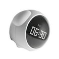 thumbnail image 3 of Reloj Despertador Seitruly con Expresión Bonita para Niños Electrónica Blanco Emoticono, 3 of 6